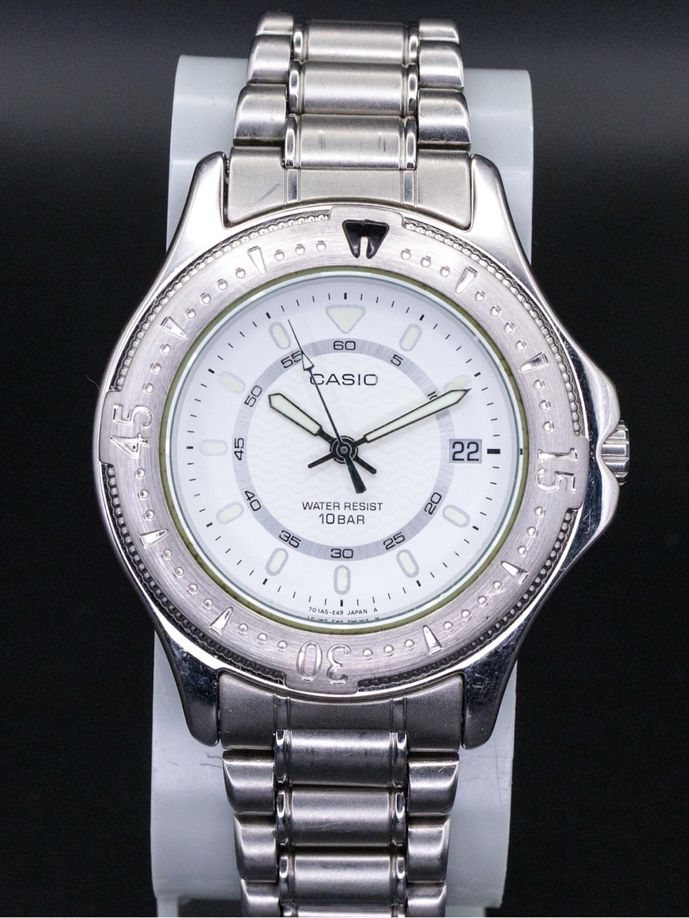 Casio Rare MD-516 Vintage 38mm Date JDM Import Quartz Watch